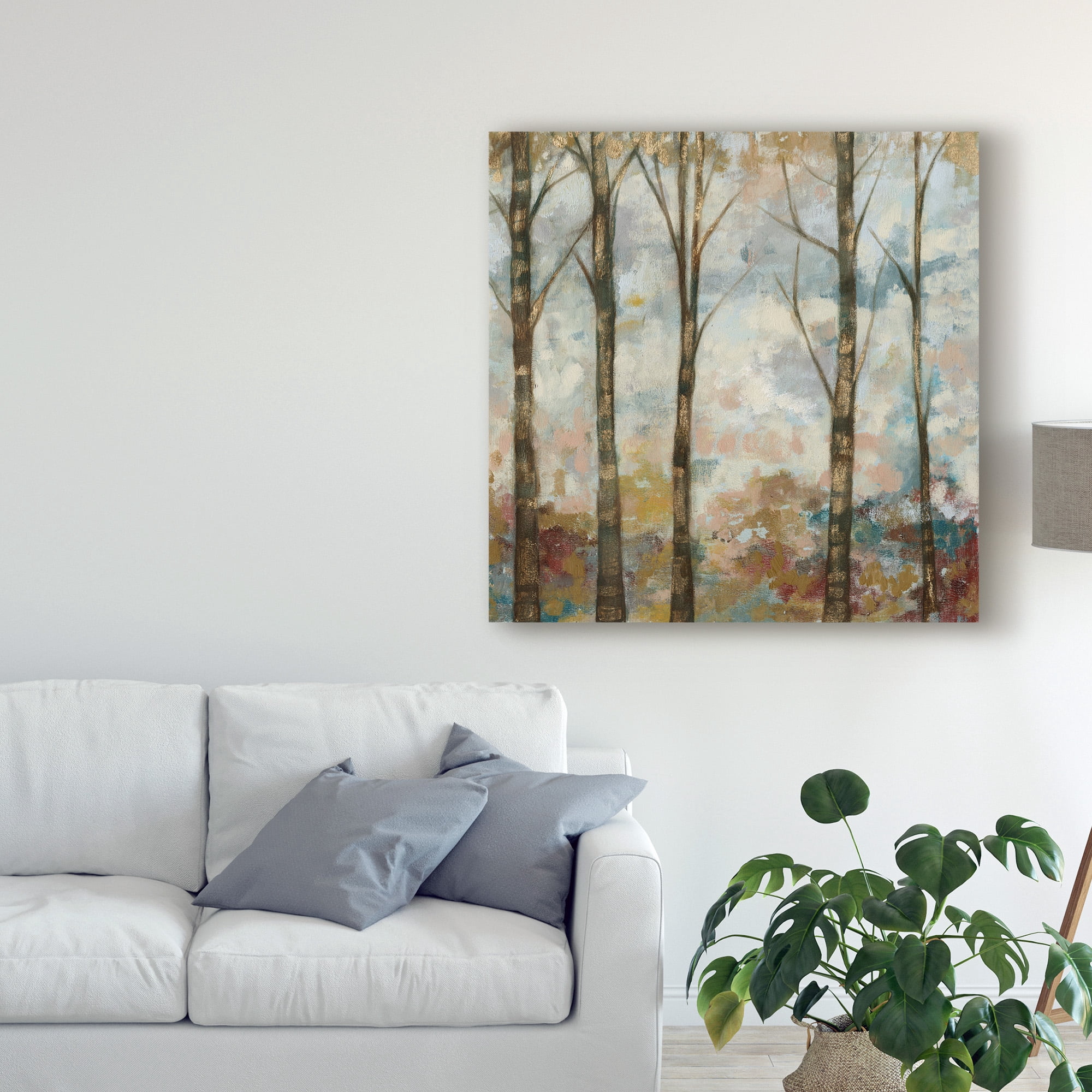 Trademark Fine Art 'Aural Arbor I' Canvas Art by Jennifer Goldberger