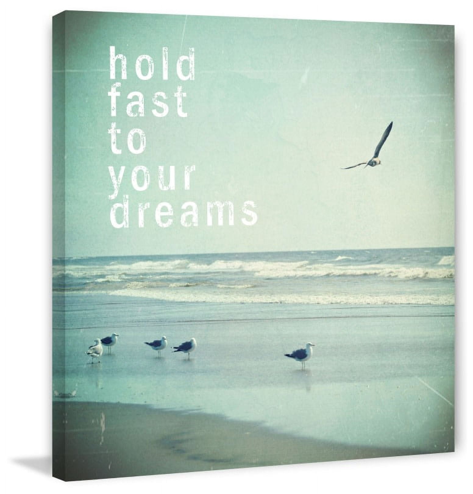 Marmont Hill "Hold Fast to Your Dreams" Sylvia Cook Painting Print on Canvas