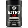 PMD Sports Nitro cm - Nitric Oxide with Agmatine Pre Workout Supplement - Muscle Growth Pre-Workout with L Arginine - Endurance Boost for Hardcore Exercise, Training, and Bodybuilding - (90 Capsules)