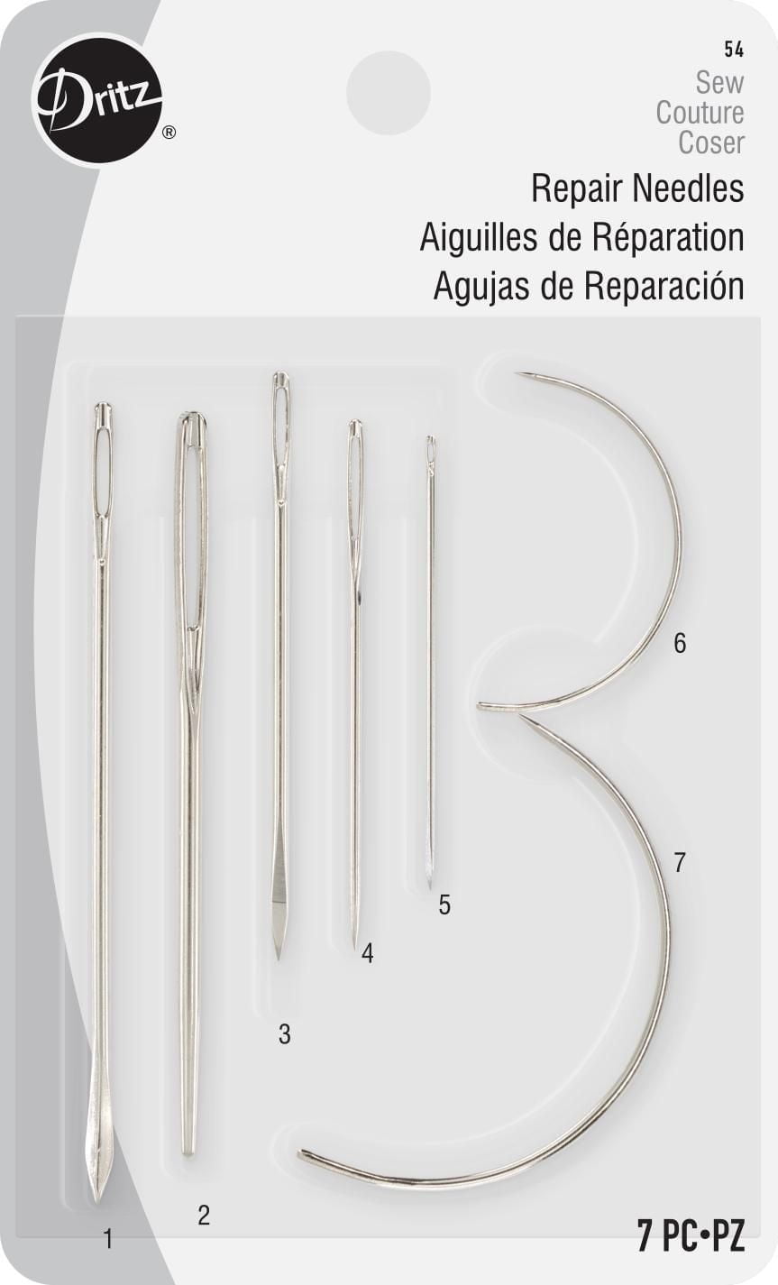Aiguilles à main Dritz® Repair, styles et tailles assortis, 7 unités