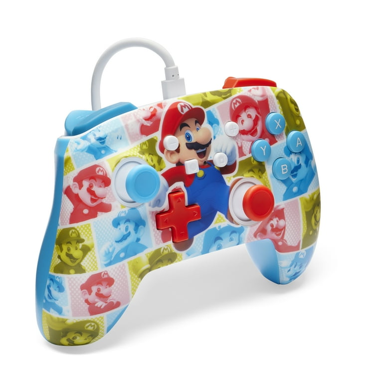 PowerA Wired Controller for Nintendo Switch, Mario Hero Reel