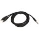 thumbnail image 1 of 3.5mm Headphone Replacement Cable Gold Plated Braided for ATH MSR7b, ATH SR9, ATH ESW990H, 1.2m, 1 of 4