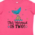 thumbnail image 4 of Inktastic Mermaid 2nd Birthday 2 Year Old Girls Toddler T-Shirt, 4 of 5