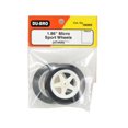 thumbnail image 4 of Dubro Products DUB186MS 1.86 in. Micro Sport Wheels, Pack of 2, 4 of 4