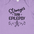 thumbnail image 4 of Inktastic Epilepsy Awareness Ribbon Support Walk Girls Baby Bodysuit, 4 of 5