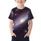 thumbnail image 1 of Manga corta crop top niños estrella impresión cuello redondo casual tee unisex chicos niñas, chicos camisa de manga corta, 1 of 5
