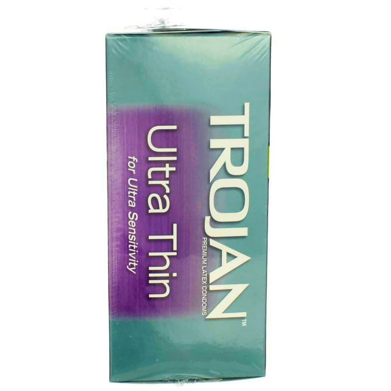 trojan ultra thin lubricated condoms 36ct Side Effects of Masturbation in Male Daily main image 1