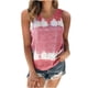 thumbnail image 1 of Camiseta sin mangas con estampado de moda para mujer, blusa, cuello redondo, camisetas informales Pompotops  lopia994308, 1 of 4