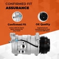 thumbnail image 2 of Klimoto A/C Compressor | Compatible With Hyundai Genesis  09-13, Equus  11-13, 2 of 5