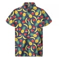 thumbnail image 4 of Camisas para hombre, blusa con solapa gráfica de frutas tropicales para hombre, ropa de vacaciones de moda para mujer, camisetas de fiesta de verano 2024, 4 of 5