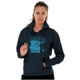 thumbnail image 3 of Minnesota MN Lake Life Fishing Smurfs Hoodie Sweatshirt Women Men Brisco Brands S, 3 of 6