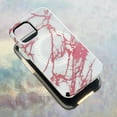 thumbnail image 4 of LuMee Halo Light Up Selfie Case for Apple iPhone 13 Pro Max - Rose Metallic White Marble, 4 of 6