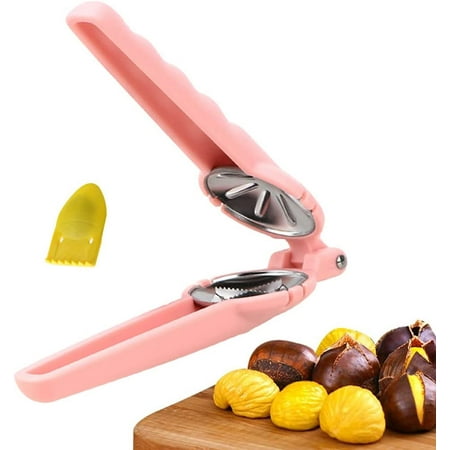 

Nutcracker Chestnut Clip. Premium Nut Chestnut Clip. Chestnut Cutter Tool Opener. Kitchen Utensils Dried Fruit Opener (Pink- Style 1)