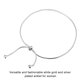 thumbnail image 2 of Tobillera ajustable Minnieouse de plata de ley 925 de serpiente, 2 of 6