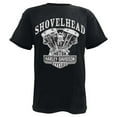 thumbnail image 1 of Harley-Davidson Men's T-Shirt, Shovelhead Engine Short Sleeve, Black 30294026, Harley Davidson, 1 of 2