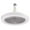 Gray GY, variant on Latrodar E27 Ceiling Fan With Lights,Enclosed Low Profile Enduring n Delier Gimbal Lamp Yellow 10x10 Inch Home Decor