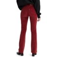 thumbnail image 4 of Levi's Women's High Rise 725 Bootcut Corduroy Jeans Red 33W x 32L, 4 of 4