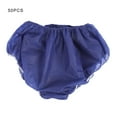 thumbnail image 3 of 50 Uds De Bragas Desechables Ropa Interior Suave No Tejida para Mujer para Viajar Belleza SPA Bronceado en Aerosol azul Oscuro ANGGREK Otros, 3 of 8