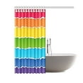 thumbnail image 2 of WOPOP Rainbow Shower Curtain Waterproof Fabric Bath Curtain 60x72 inches, 2 of 2