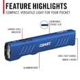 thumbnail image 3 of Linterna Coast Slayer recargable USB C de 1150 lúmenes, color azul, 3 of 8