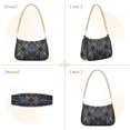 thumbnail image 7 of FORMRS Womens Shoulder Bag with Chain Strap Clutch Purse Cute Tote Handbag, Elegant Geometric Pattern, 7 of 7