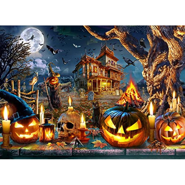 Rompecabezas de Halloween Nightmare de 1000 Piezas.