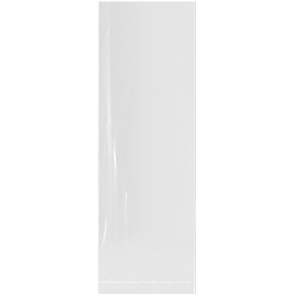 Plymor 2" x 6" (Case of 5,000), 2 Mil Flat Open Clear Plastic Poly Bags