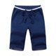 thumbnail image 1 of Pantalones de playa Pantalones cortos transpirables para hombre Pantalones de con cordón para hombre de talla grande pantalones cortos de M Azul oscuro M Magideal Pantalones de playa, 1 of 7