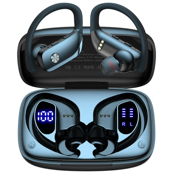 Auriculares inalámbricos bmani T16 Bluetooth con pantalla LED