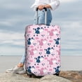thumbnail image 5 of Salouo Cartoon Poodle Dog Pattern Travel Dust-proof Suitcase Cover, Softside Suitcase Protector Luggage Cover Protector for 18-32inch ,Not Included Suitcase, 5 of 8