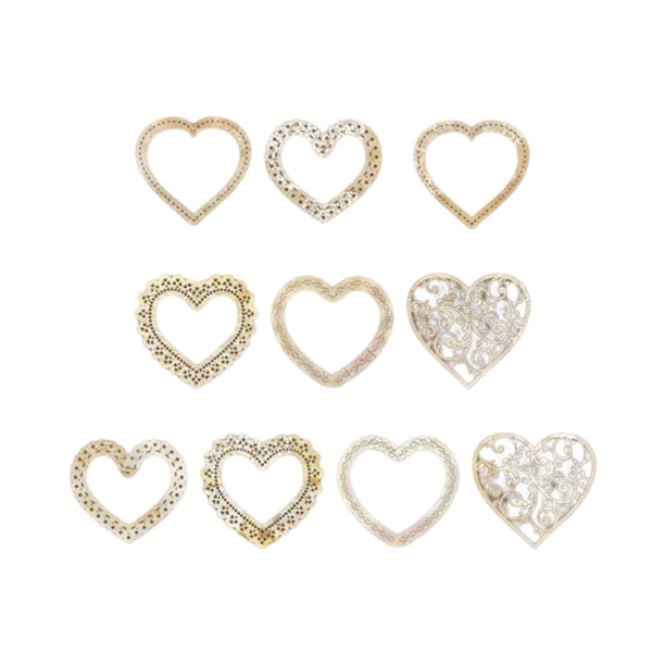 Papel para scrapbooking, manualidades, adornos, calcomanías, papel decorativo para marcos. Corazón