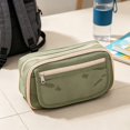 thumbnail image 5 of IPEWLEX Large Capacity Zipper Pencil Case, Versatile Multi-functional Organizer Pouch for Makeup & Electronics, Lightweight Portable Storage Bag Ideal for Office, Travel, and Daily Work, 5 of 5