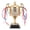 Gold, variant on YAHHU Retro Clock Lifelike Trophy Model Decorative Desktop Alarm Clock Gold[cite: 1]