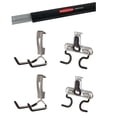 thumbnail image 1 of Rubbermaid FastTrack 48" Wall Mounted Storage Rail + Utility Hook + S Hook Rack, 1 of 10