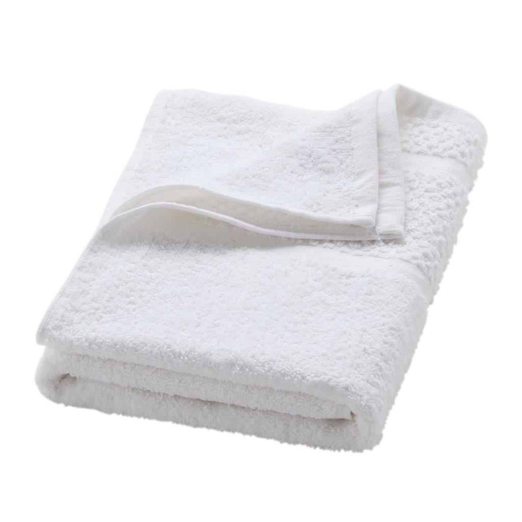 Mainstays 10 Piece Bath Towel Set with Upgraded Softness & Durability, White - image 3 of 5