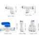 thumbnail image 2 of 10 Uds Conectores De Tubo De Filtro De Agua 1/4 Pulgadas Empuje Rápido Accesorios Para Purificadores Montaje De Sistema De Filtrado, 2 of 5