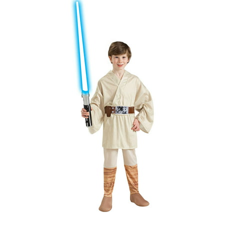 Star Wars Luke Skywalker Child Halloween Costume, Large (10-12)