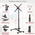 thumbnail image 2 of Barkan 13 - 65 inch Tilt Mobile TV Mount Stand Black Patented to Fit Various Screen Types 5 Year Warranty, 2 of 9