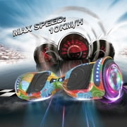 Mosta Electric Hoverboard with New Version Bluetooth Hover Board, Chrome and Design Color Self-Balance Electric Scooter