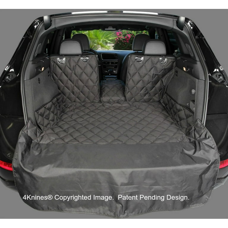 4Knines SUV Split Dog Cargo Liner for Fold Down Seats Black