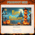 thumbnail image 3 of Pumpkin Decoration Happy Halloween Outdoor Decoration Haunted House for Halloween Party Outdoor Event Autumn Celebration, 3 of 9