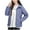 Navy, variant on Wancir Quilted Jackets for Women Lightweight Puffer Jacket Hooded Long Sleeve Zip Up Winter Coat Warm Outwear Pockets