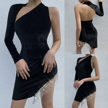 

Qepwscx Denim Mini Skirt Short Skirts For Women Sexy Lingerie Womens Solid Irregular Open Back Skirt Long Sleeve Tassel Split Sexy Short Dress Mini Skirt Set
