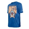 thumbnail image 2 of Men's New Era  Blue New York Knicks Throwback Vintage Boxy Mineral Wash T-Shirt, 2 of 3