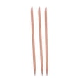 thumbnail image 3 of PVCS 20Pcs Nail Art Orange Wood Stick Cuticle Pusher Remover Pedicure Manicure Tool, 3 of 4