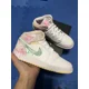 thumbnail image 1 of A i r-Jor-dan 1 Mid SE (GS) White/Green Glow-Arctic Punch DD1666-100 RARE, 1 of 4