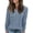 11# Blue, variant on V Neck Long Sleeve Shirts for Women Casual Fall Tops Lightweight Tunic Sweaters Fashion Clothes Loose Fit 2026 Army Green L