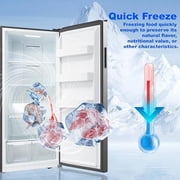 SMETA 33 inch All Refrigerator in Stainless Steel 21 Cu ft Right Door Fridge