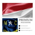 thumbnail image 2 of Promopatriot North Carolina NC State 12x18 inch Polyester Mini Stick Flag Handheld with Wooden Pole, 2 of 3
