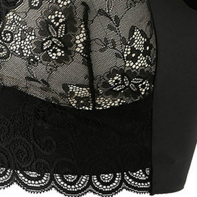 TIANEK Fashion Lace Beauty Back Solid Strap Wrap Plus Size Cotton Bras for  Women Reduced Price 